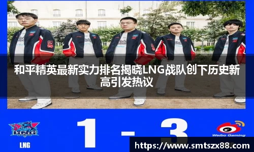 和平精英最新实力排名揭晓LNG战队创下历史新高引发热议